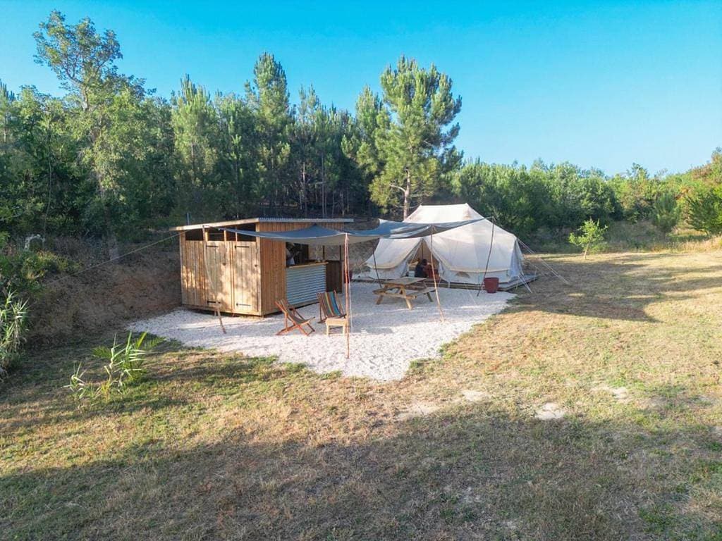 Tente Glamping sans vis à vis, nature & calme, côte Vicentine 1