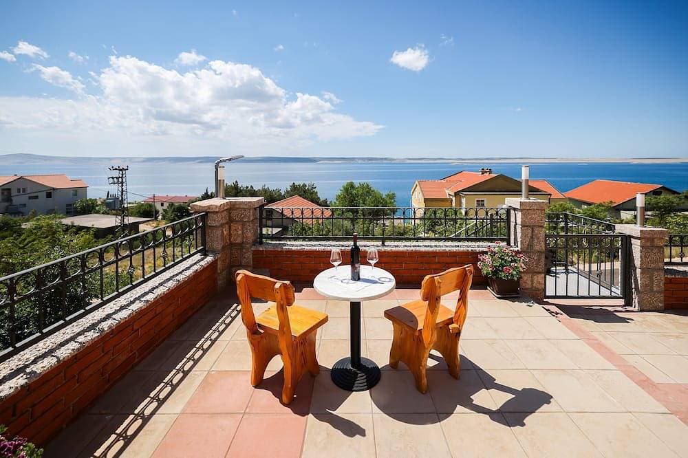 Foto 10 von 10: 1-Zimmer-Ferienwohnung mit Terrasse und Meerblick Kozjaca, Paklenica