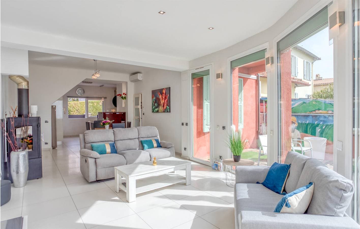 Foto 8 von 38: Apartment mit Meerblick, Pool und Parkplatz, 900m zum Strand