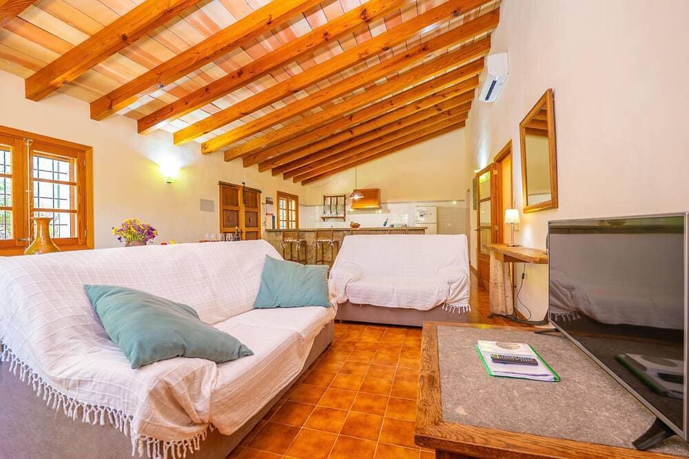 Foto 10 von 30: Can Pereó - Ferienhaus mit privaten Pool in Selva. WiFi gratis