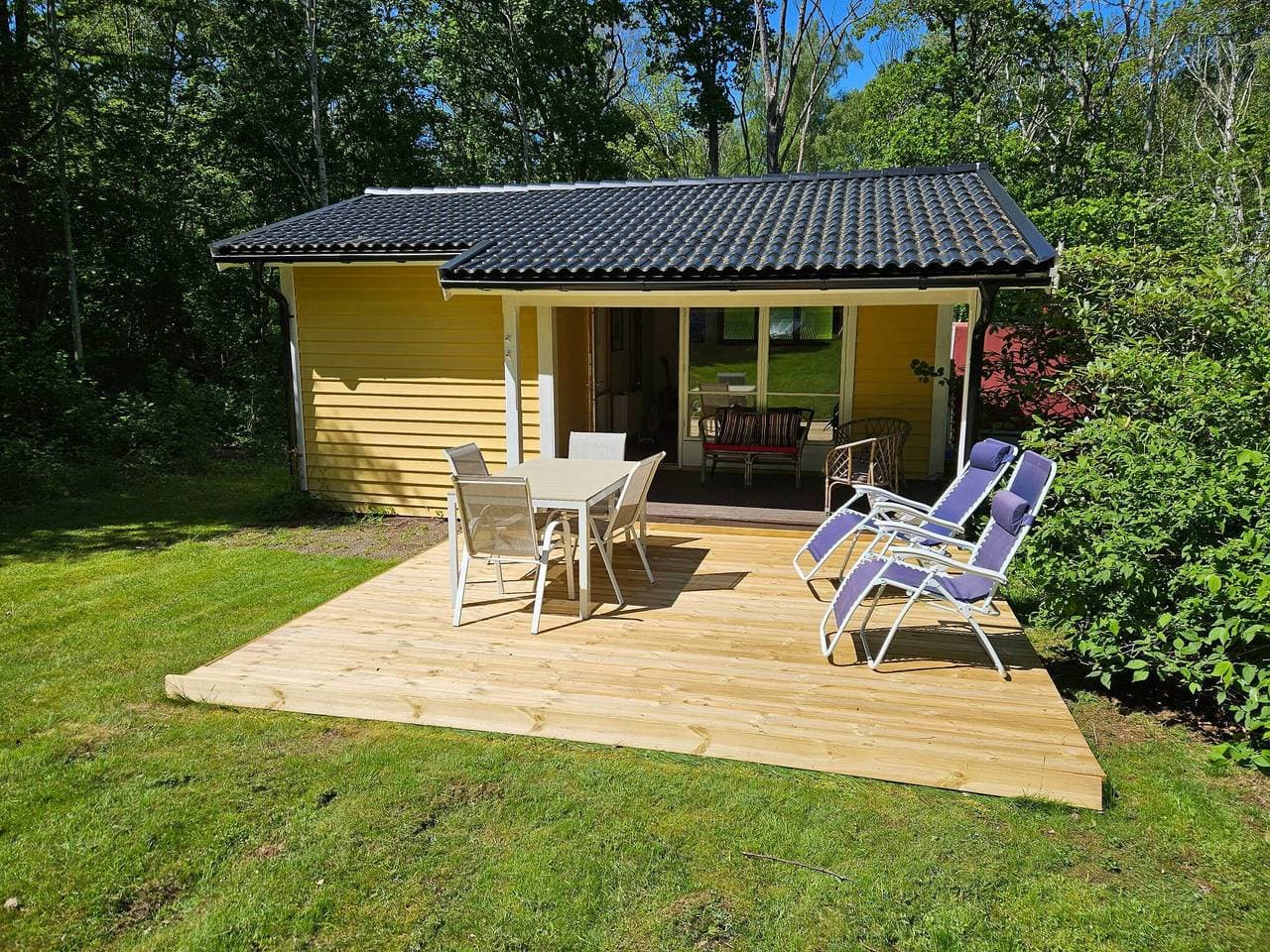 Ferienhaus, Private Sauna für 8 Personen and Garten 1