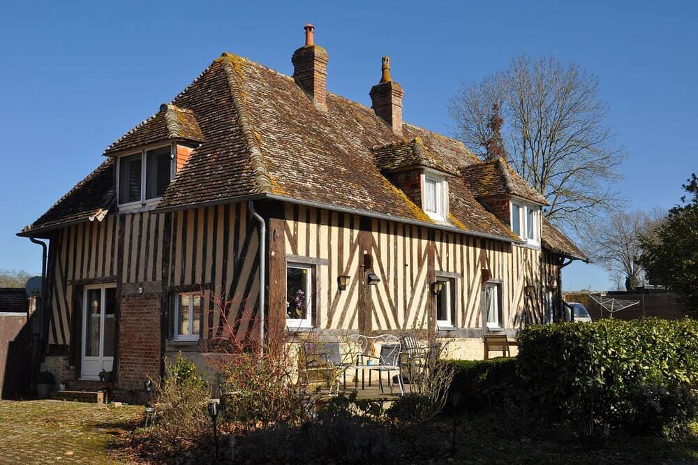 Foto 11 von 20: Pays d'Auge - Beautiful view of the Normandy bocage