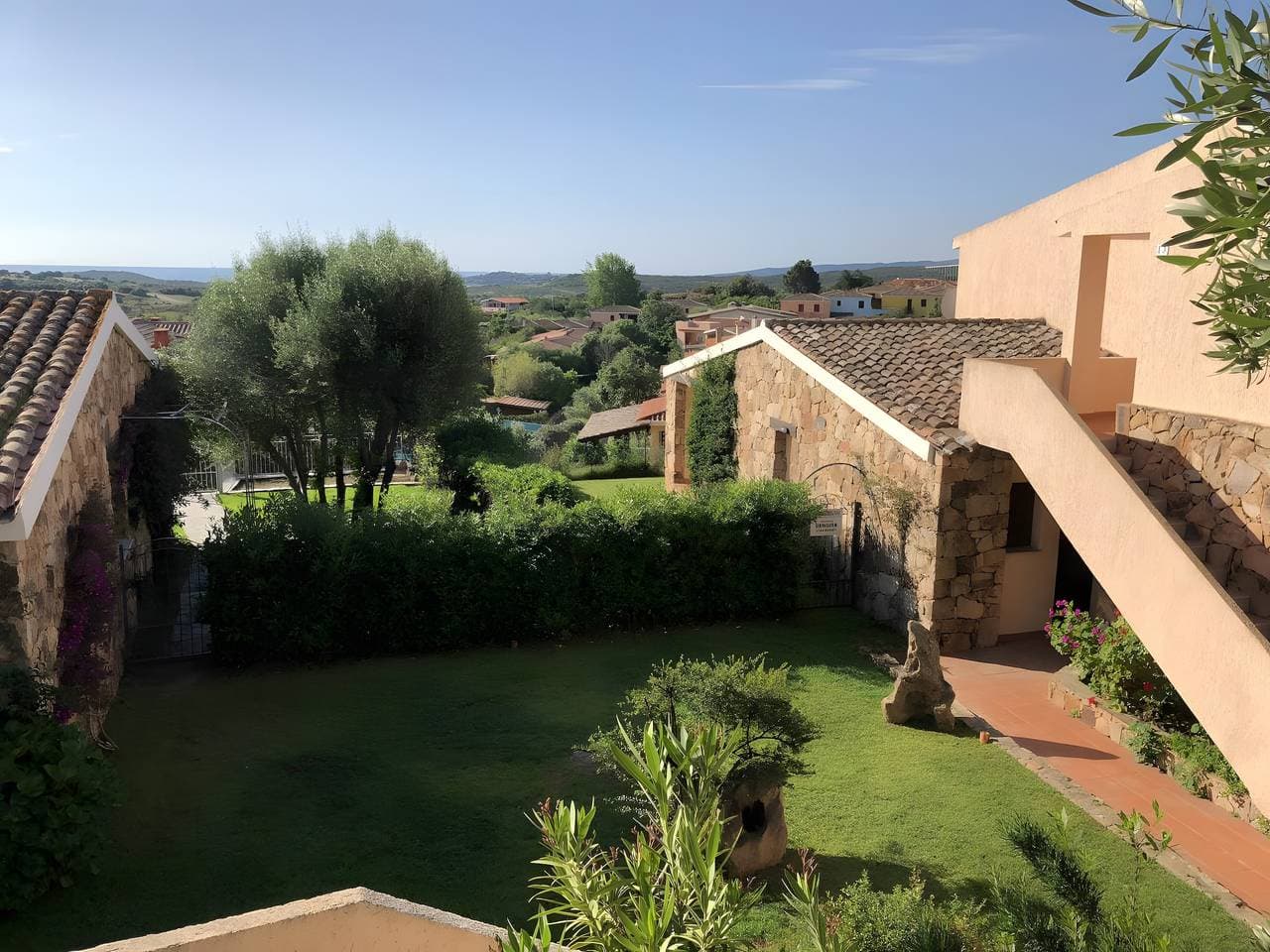 Foto 6 von 26: Apartment 'Gelsomino Vista Mare' mit Meerblick, privater Terrasse und privatem Garten