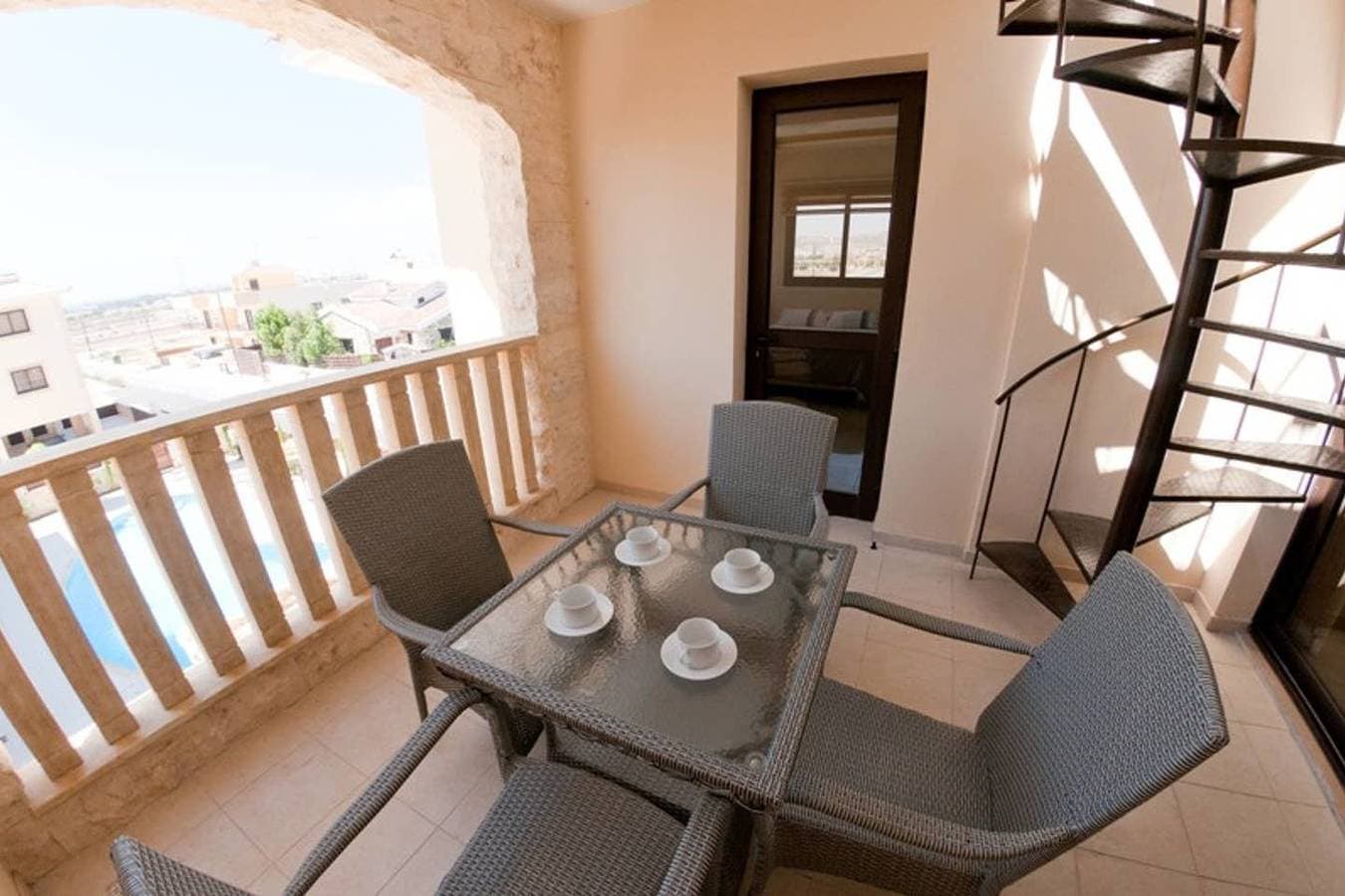 Foto 6 von 21: Ferienwohnung für 4 Personen mit Pool
