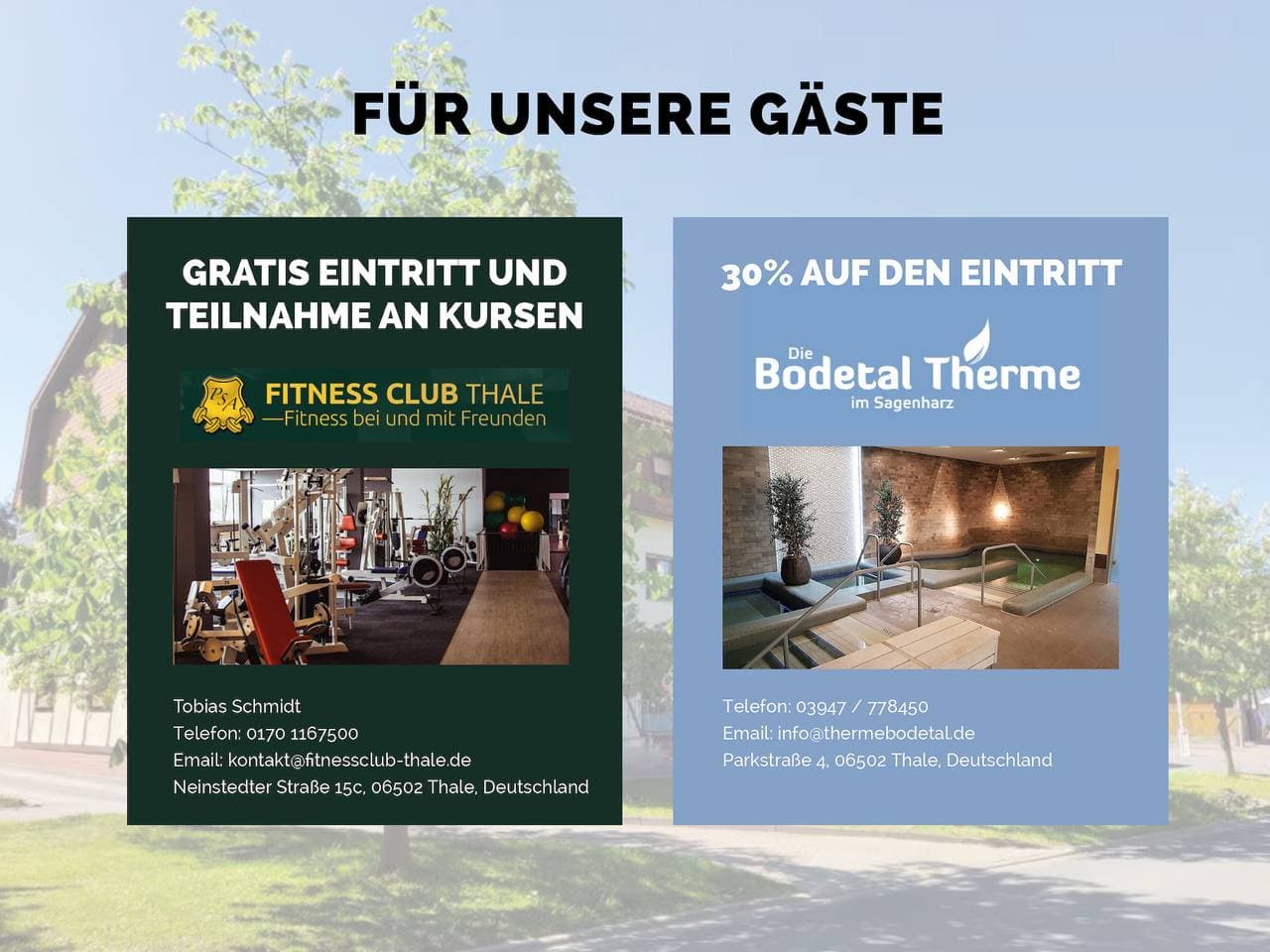 Foto 10 von 11: Haus Freigeist - Wohnung zum Gartenblick