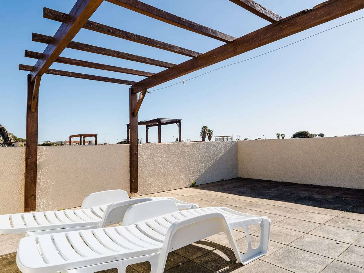 Foto 13 von 17: Gemütliches Ferienhaus mit Terrasse, 3 Zimmer, 6 Schlafplätze, Narbonne-Plage