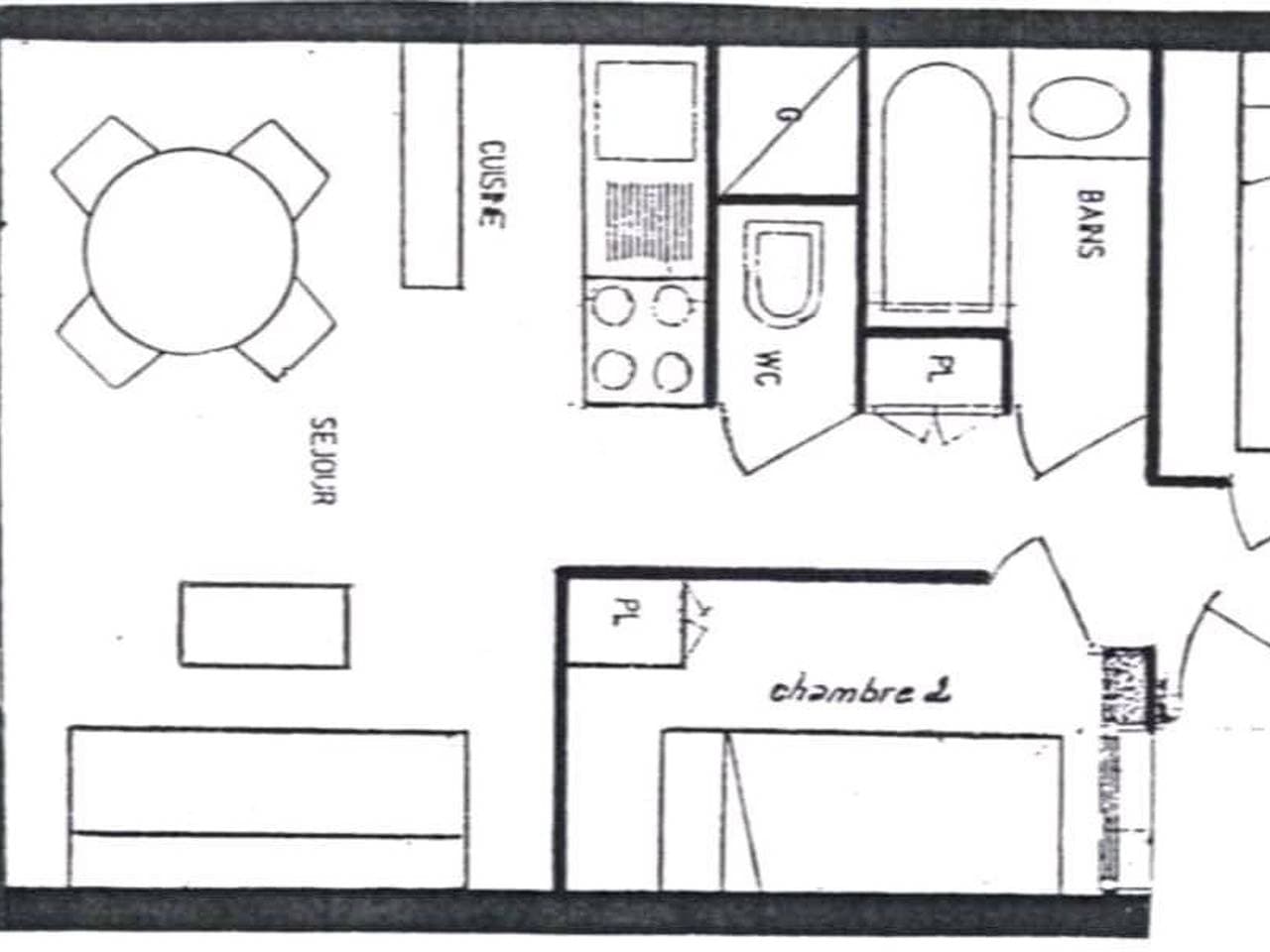 Foto 11 von 12: Apartment nahe Pisten - 4 Pers.
