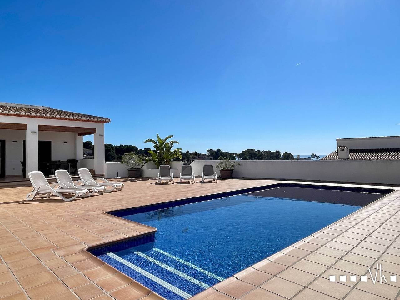 Foto 8 von 36: Modernes Haus mit privatem Pool und Klimaanlage in Benissa
