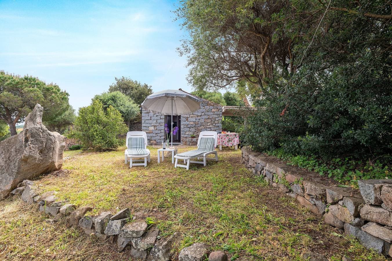 Foto 13 von 20: Ferienhaus "La casetta con vista" mit Meerblick, Terrasse und Garten
