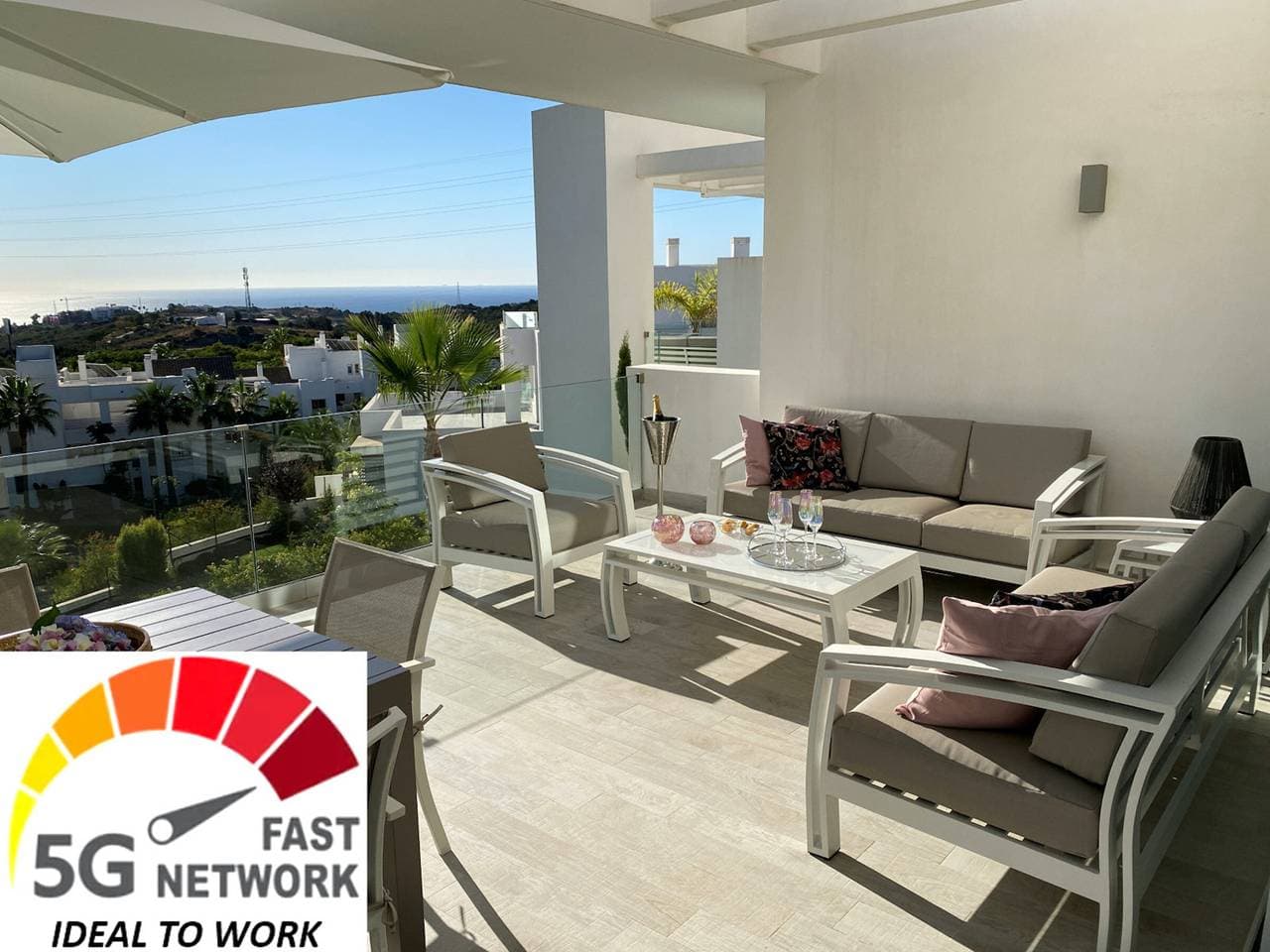 Moderne Wohnung in Estepona - Kapazität 6 Personen 1