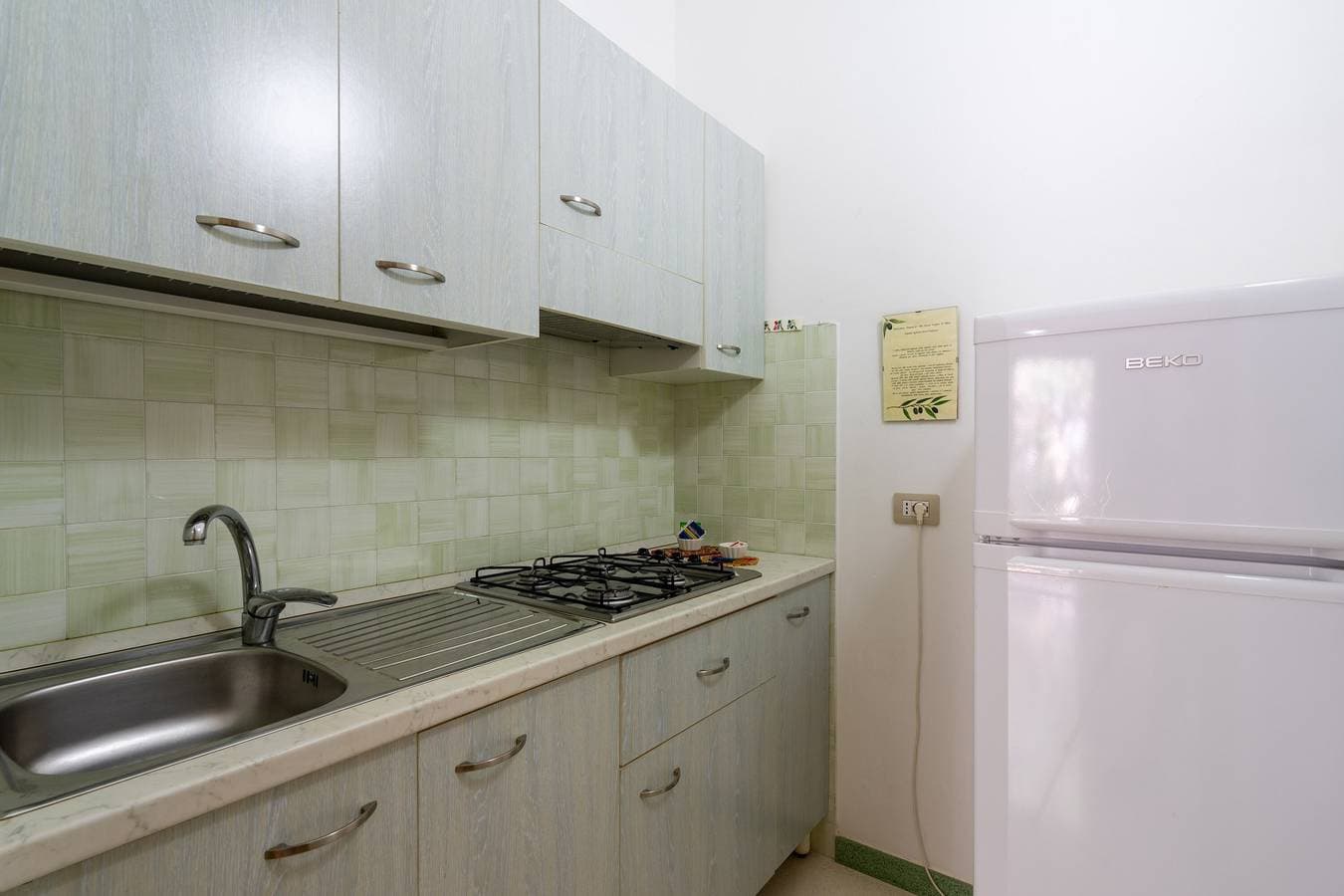 Foto 8 von 28: Ferienwohnung "Domus Mea Salento Arazzo Giallo" mit Gemeinschaftspool, Terrasse und WLAN
