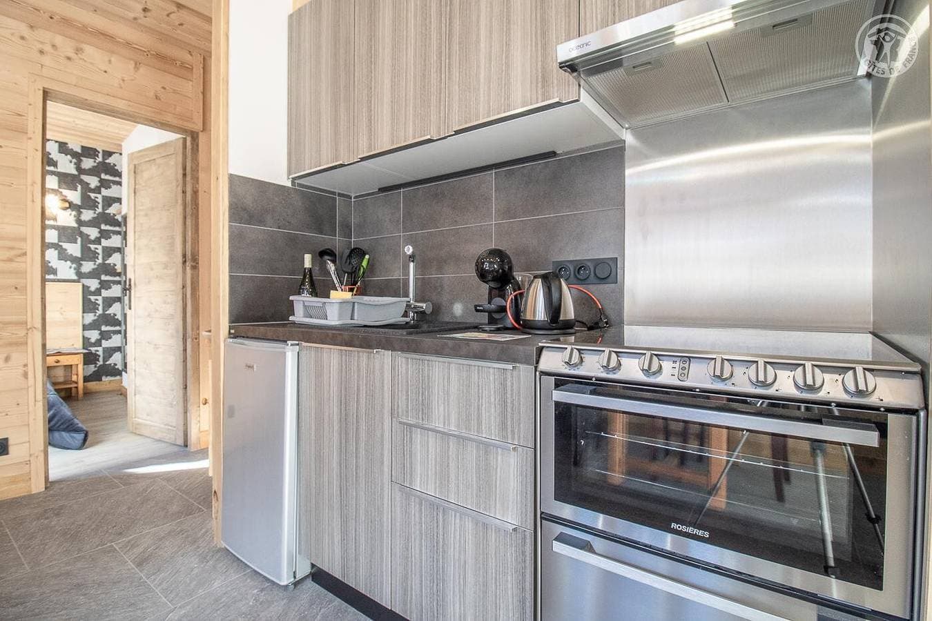 Foto 7 von 20: Appartement „L’épilobe“ mit Bergblick, Gemeinschaftsgarten und WLAN