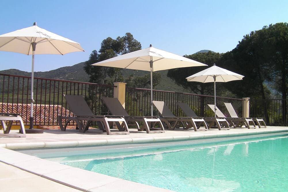 Gîte3-*** air-conditioning-wifi-heated pool- 2 bedrooms- river 1mn- beach5min- Pétanque 1