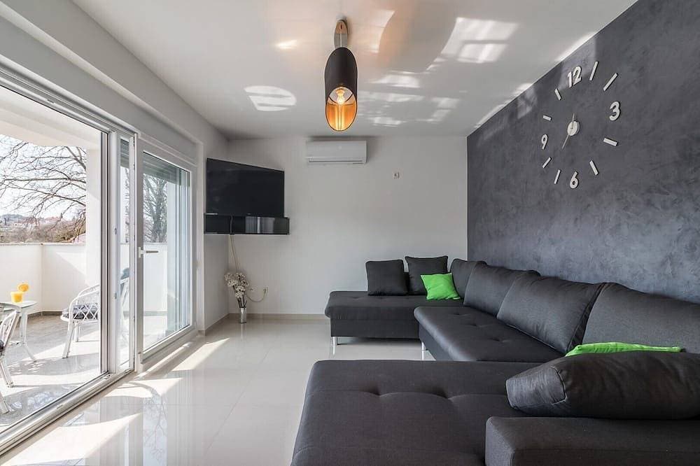 Comfortable holiday house with apartments / Amazing spacious apartment with patio and grill / A1 1