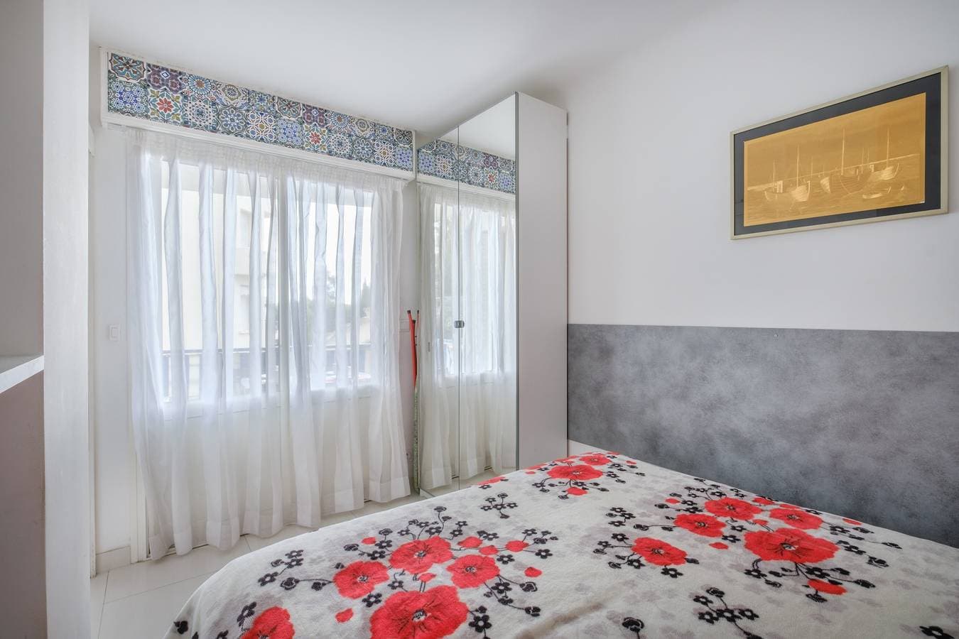 Foto 12 von 22: Ferienwohnung 'Les Pins' mit Meerblick, Wi-Fi und Klimaanlage
