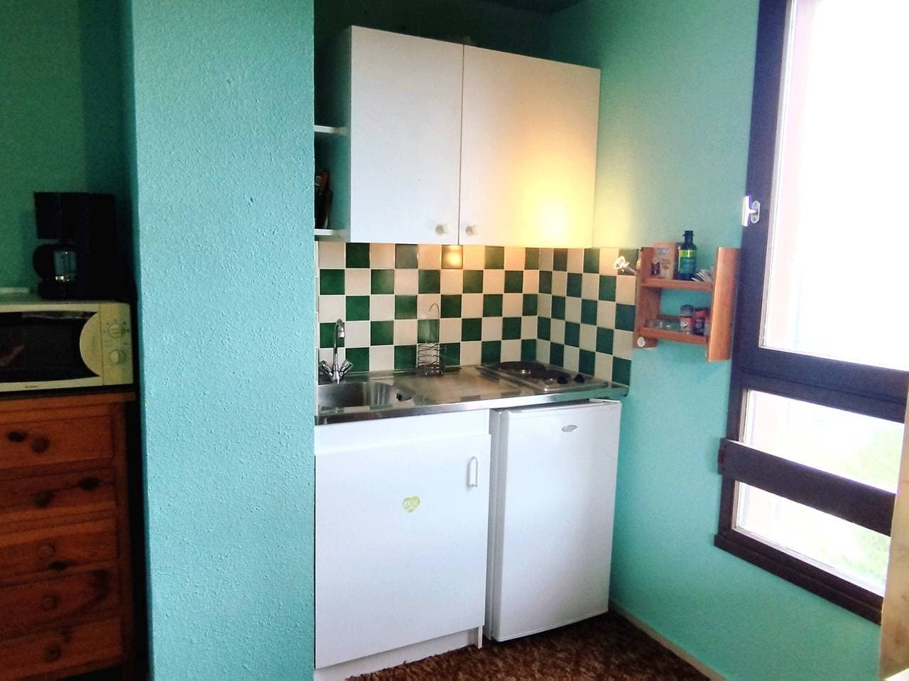Foto 4 von 13: Skistudio mit Kabine, 5. Etage, Les Adrets-Prapoutel
