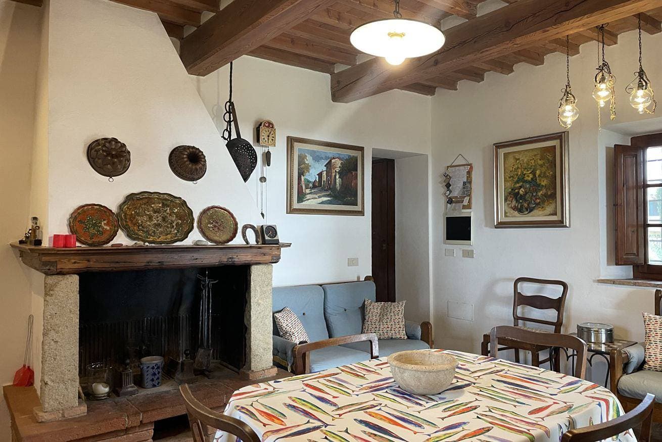 Foto 4 von 46: Podere Morena privater Terrasse mit Meerblick Wohnung Gregor