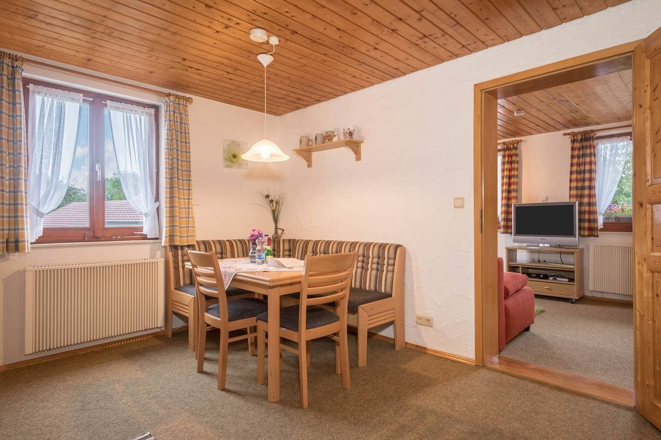 Foto 6 von 25: Ferienwohnung im Ferienhof Wetzel mit Gemeinschaftsgarten und Terrasse, ein Haustier erlaubt