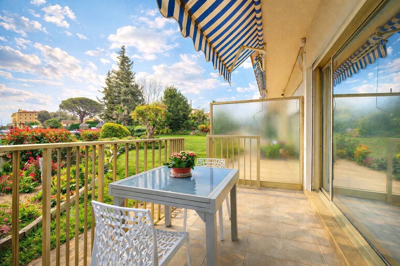Foto 3 von 31: Mandelieu-la-Napoule, Côte d’Azur: Pool, Strand, Golf & privater Parkplatz