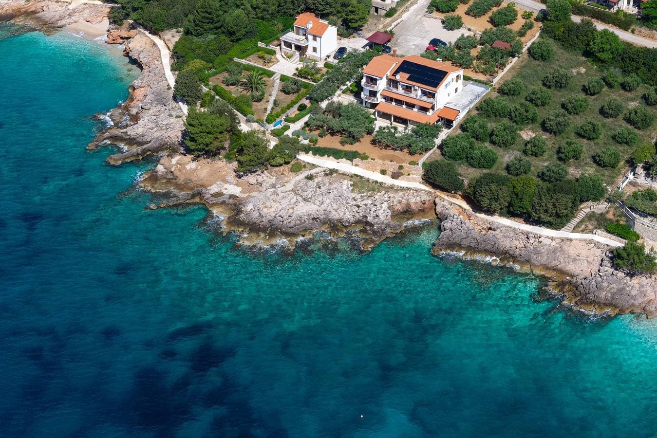 Foto 7 von 44: 1-Zimmer-Ferienwohnung am Strand Zavala, Hvar A-553-a