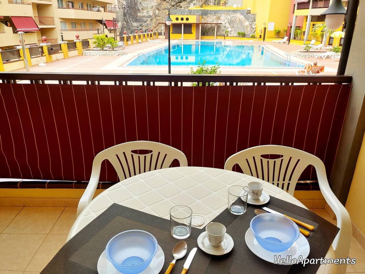 Foto 5 von 25: Schöne moderne Wohnung in Playa de La Arena mit Terrasse und Pool