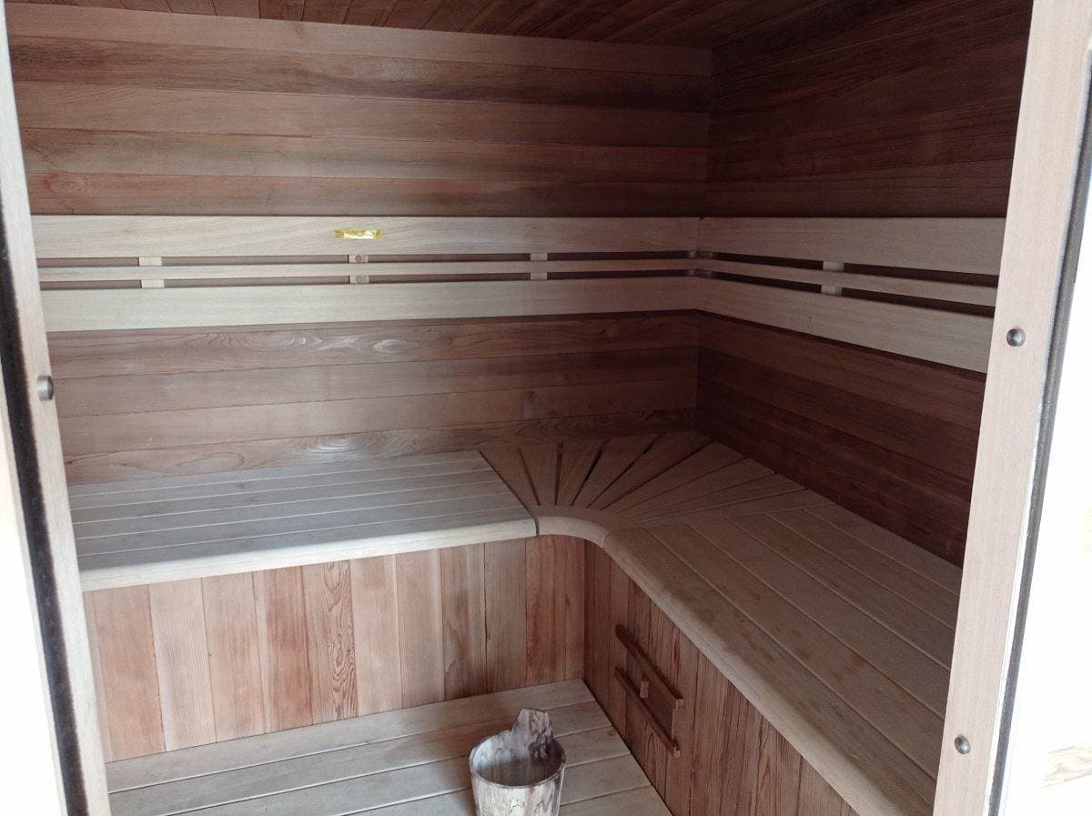 Foto 3 von 14: Ferienwohnung mit Sauna, WLAN, Strandnähe, Privatgarten & Terrasse