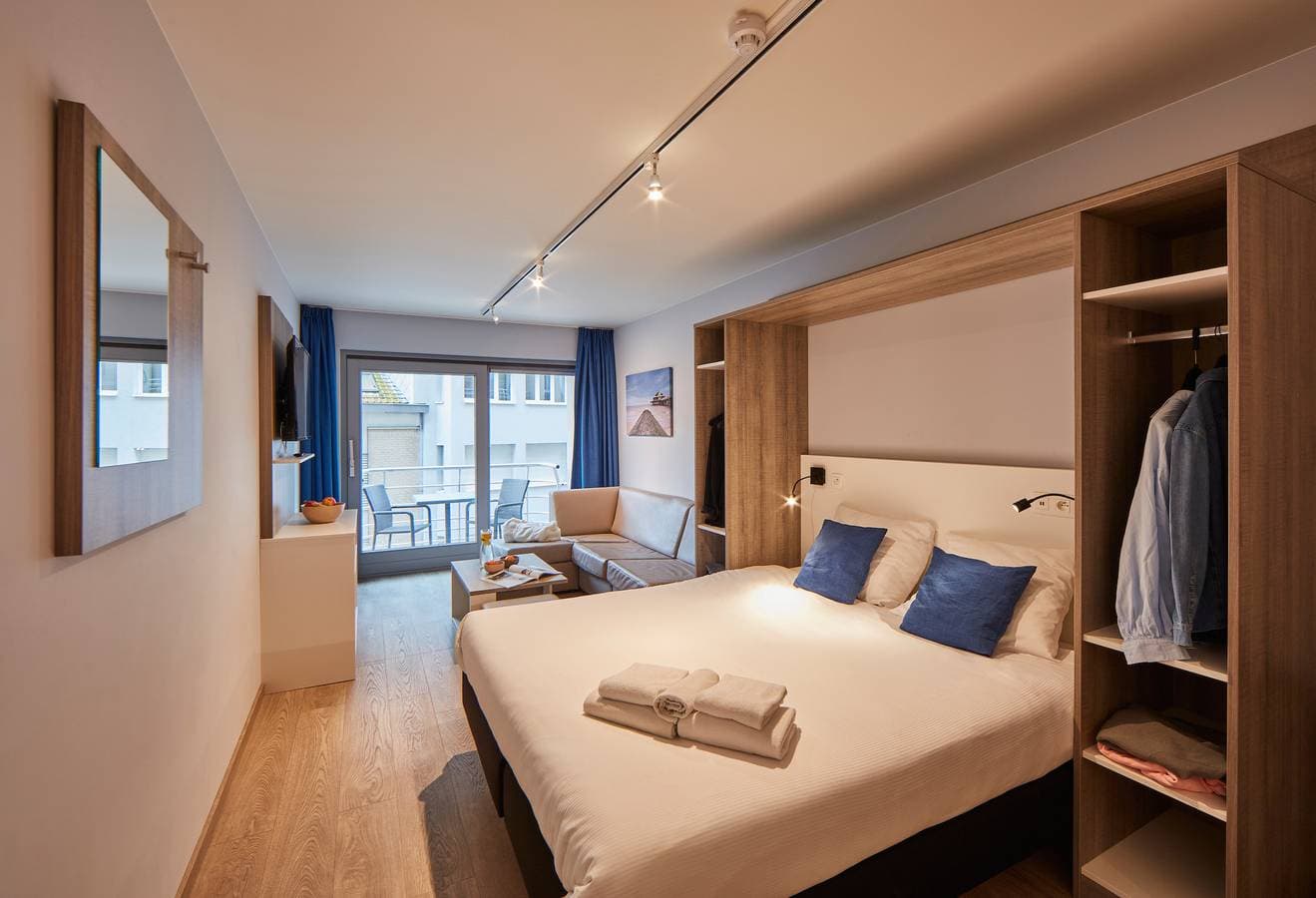 Foto 3 von 20: Holiday Suites Blankenberge — Studio mi Stadtblick | 2 Personen