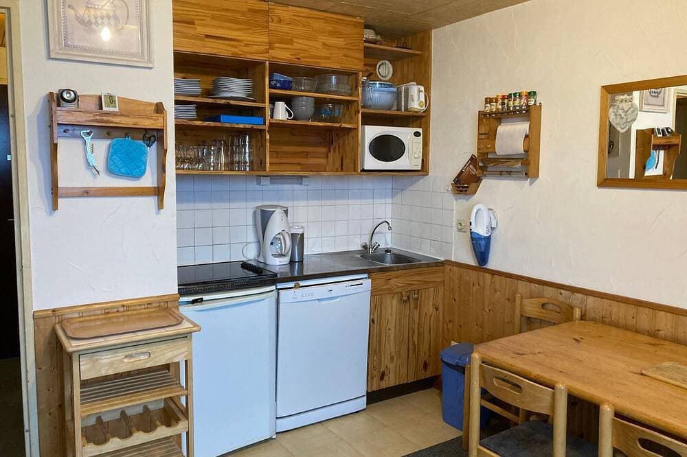 2-Zimmer-Kabinen-Apt, 200m von Pisten, 6 Pers, Balkon 1