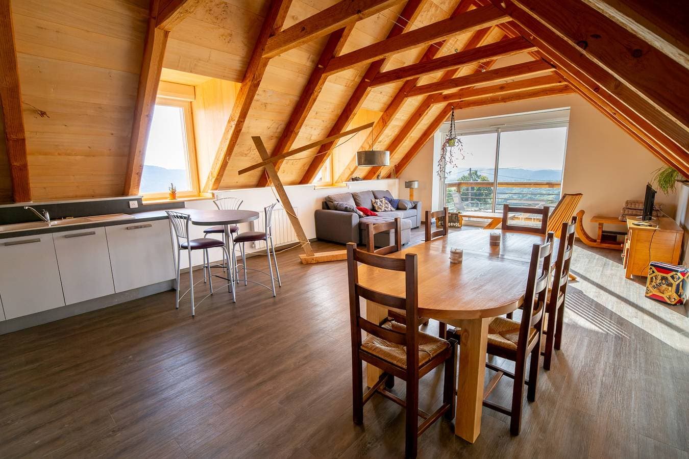 Foto 8 von 35: Charmante Wohnung in Saint-Côme-d'Olt - 80 m² mit Balkon
