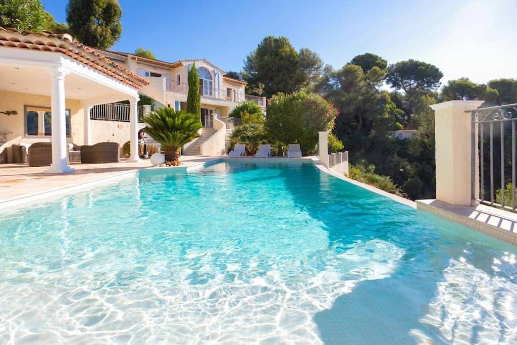 Villa Colomars sea view-swimming pool, terrace&BBQ 1
