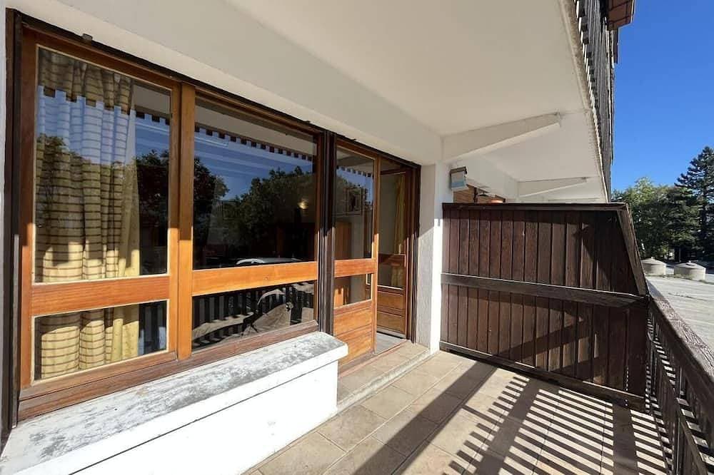 Foto 8 von 17: Erdgeschoss, balkon, fernseher, 30m², Pra Loup