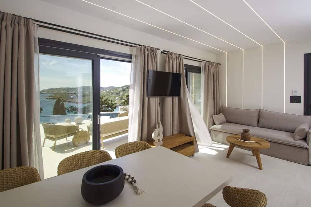Foto 13 von 21: Villa Marenthe | 3 Bdr | Sea Views | Pool | Syros