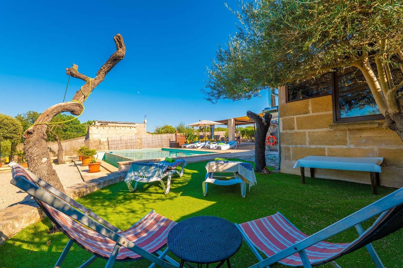 Foto 5 von 40: Finca Son Matginet 18 - Ferienhaus mit privaten Pool in Sineu. WiFi gratis