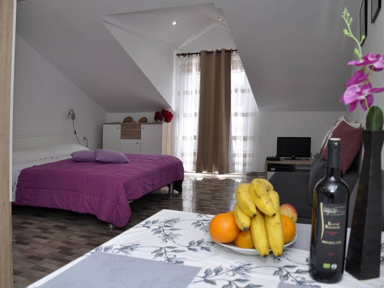 Foto 4 von 20: Apartment Danijela Mljet - Studio Apartment with Balcony and Sea View