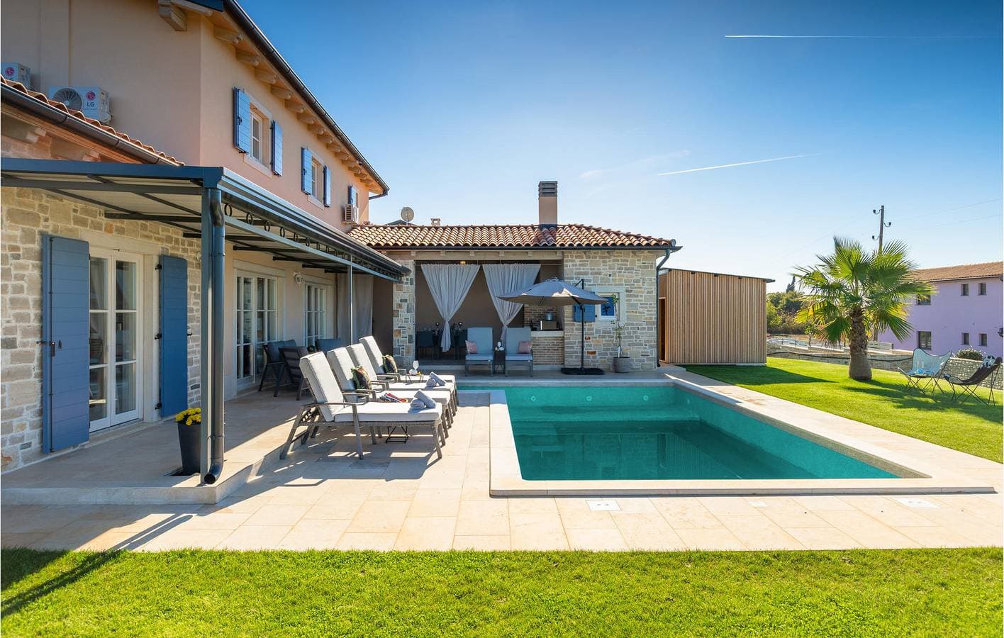 Foto 9 von 44: Reizendes Apartment mit einem Schlafzimmer und Pool in der Nähe des Stadtzentrums von Kanfanar