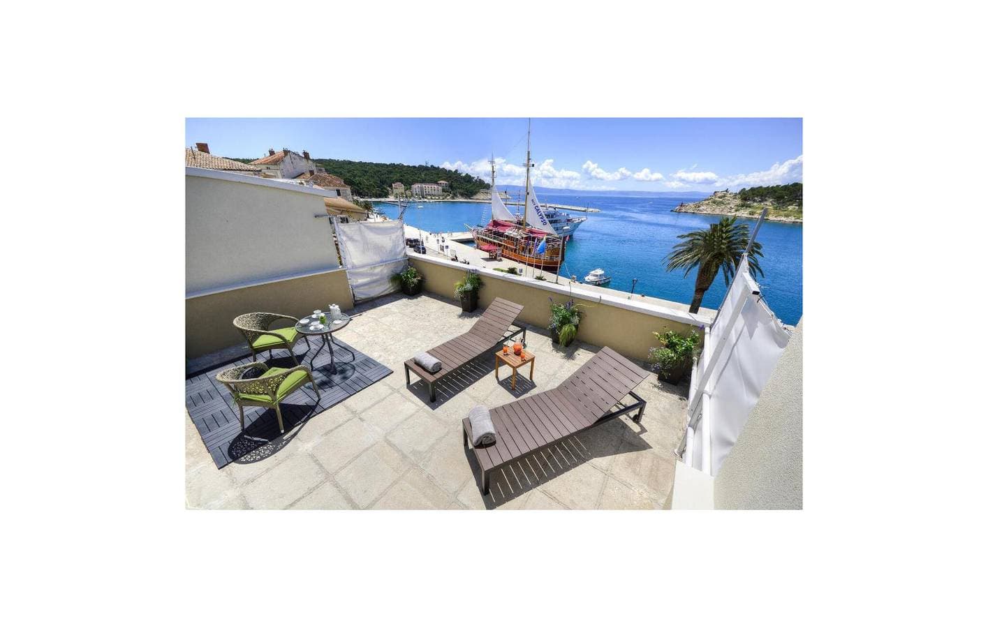 Urlaub am Meer: Gemütliche Ferienwohnung mit Terrasse, in der Nähe der Sehenswürdigkeiten von Makarska 1