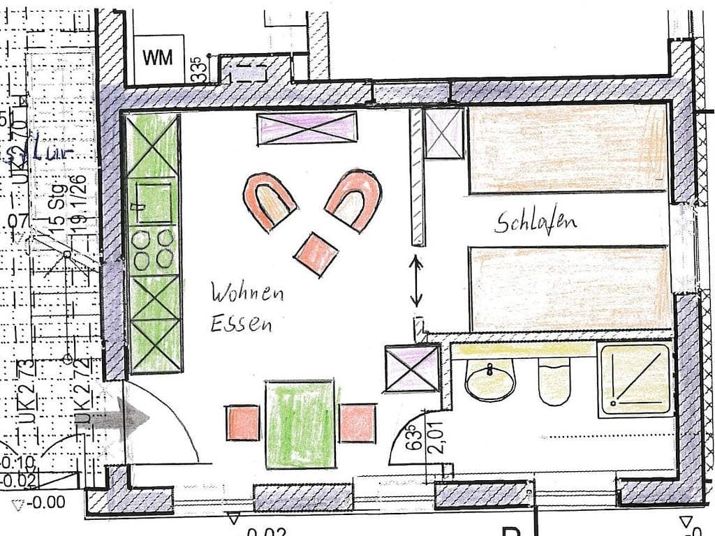 Foto 5 von 20: Ferienwohnung mit 1 Schlafzimmer