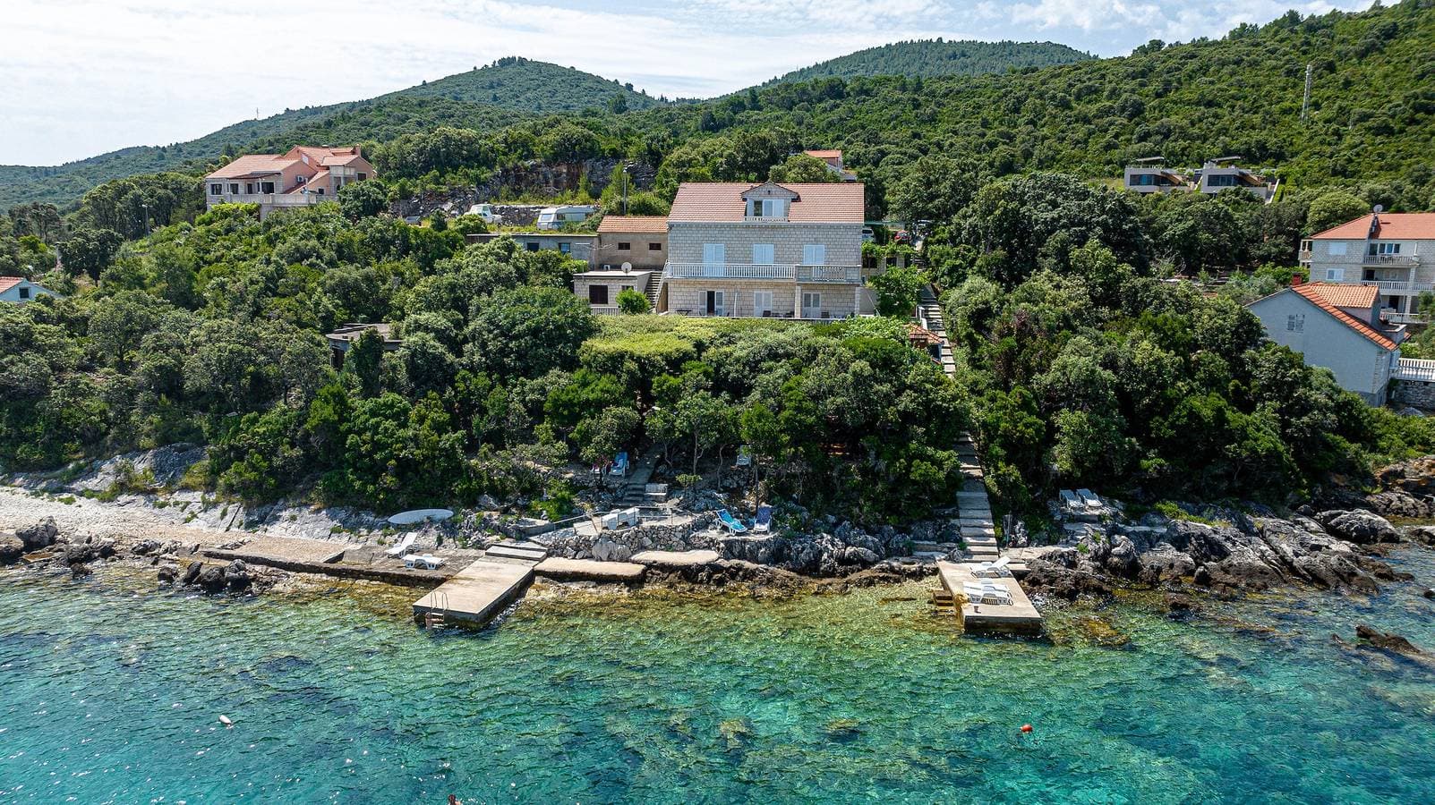 Foto 2 von 22: 1-Zimmer-Ferienwohnung am Strand Tri Zala, Korcula -c