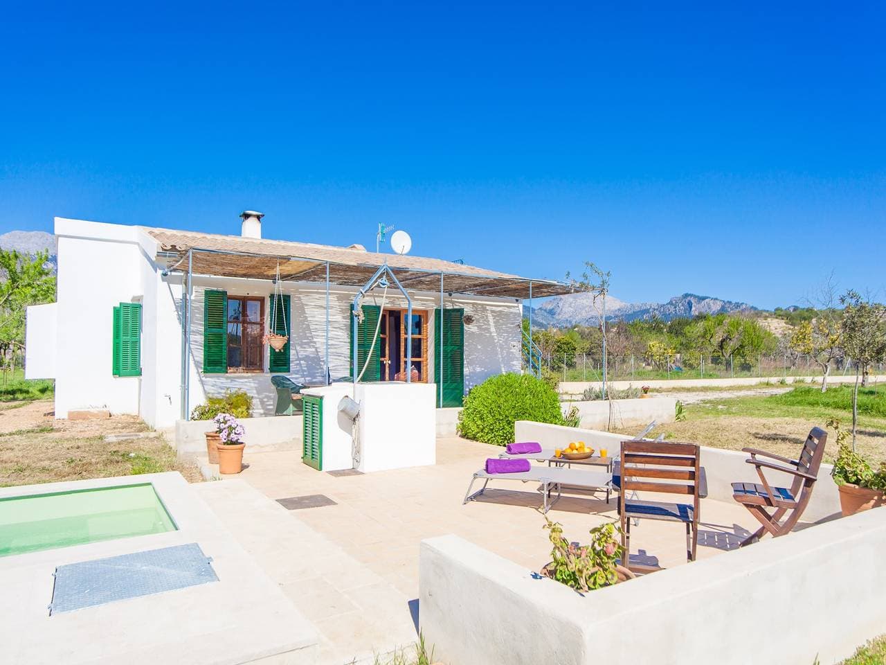 Ses Planes (ca Na Faustina) - Ferienhaus Mit Pool 1