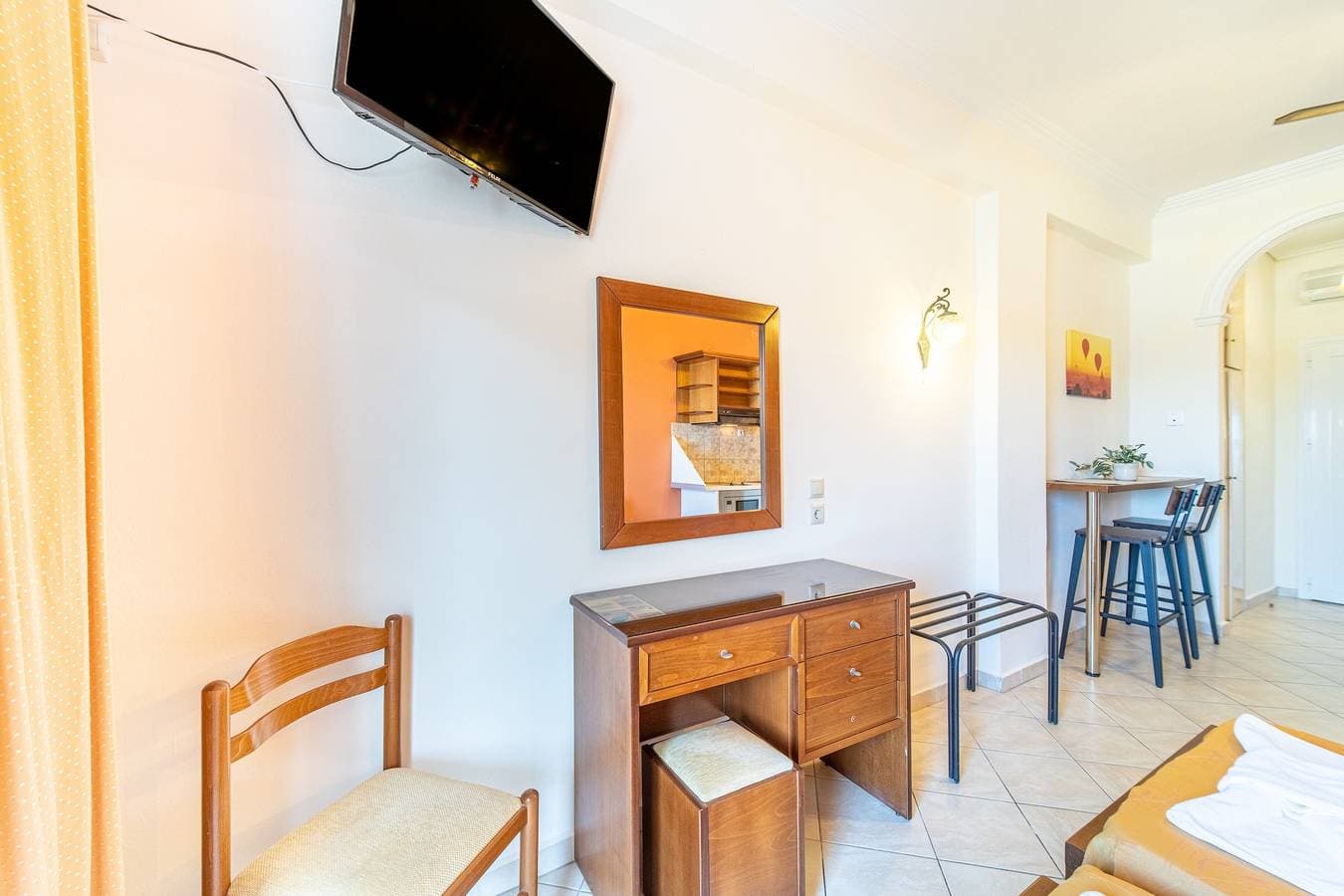 Foto 5 von 27: Einzimmerwohnung "Mazis Studio A" mit Meerblick, Balkon und WLAN