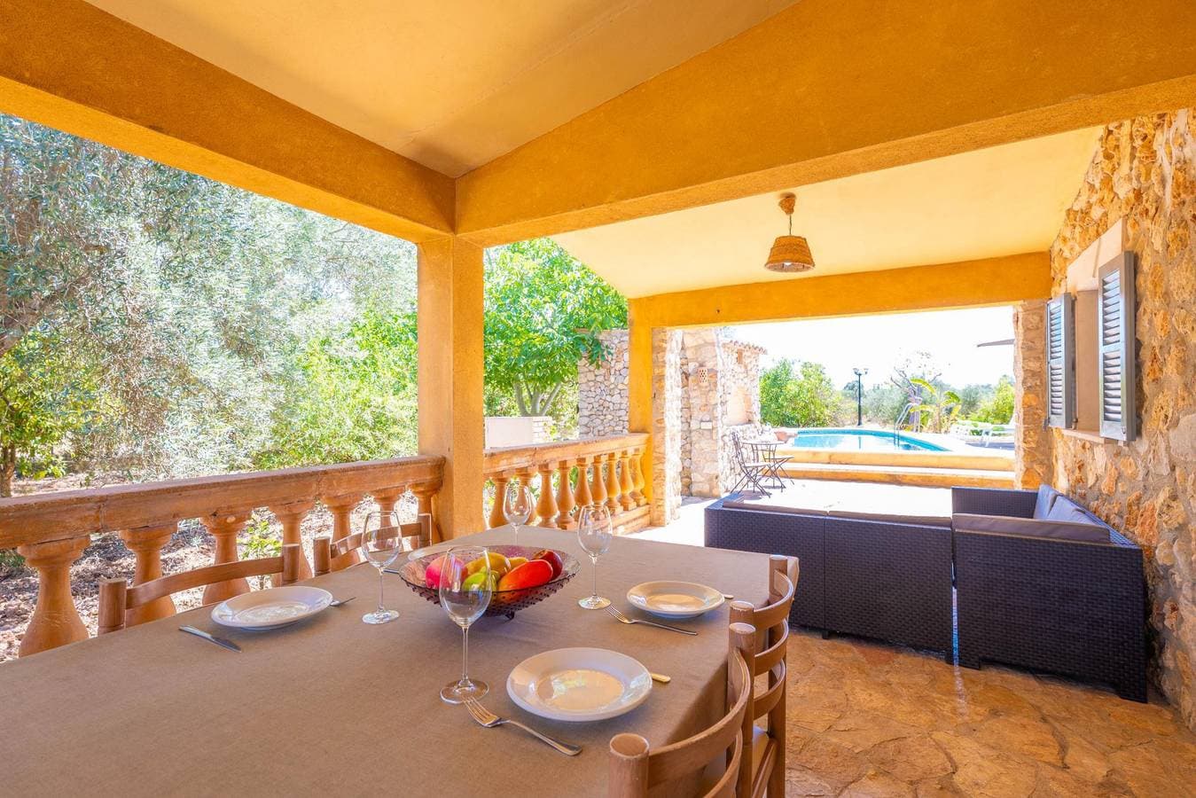 Foto 7 von 33: Raco De Can Pep - Wundervolles, mallorquinisches Landhaus mit privatem Pool in ruhiger Umgebung. WiFi gratis