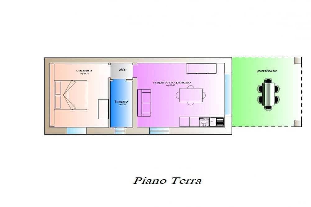 Foto 5 von 7: Limonaia , one-bedroom terraced house