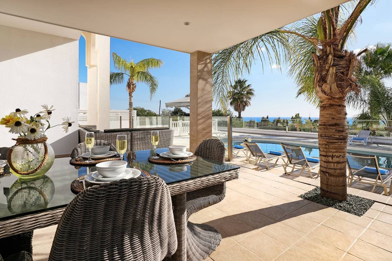 Foto 10 von 44: Villa für 11 Personen mit Pool
