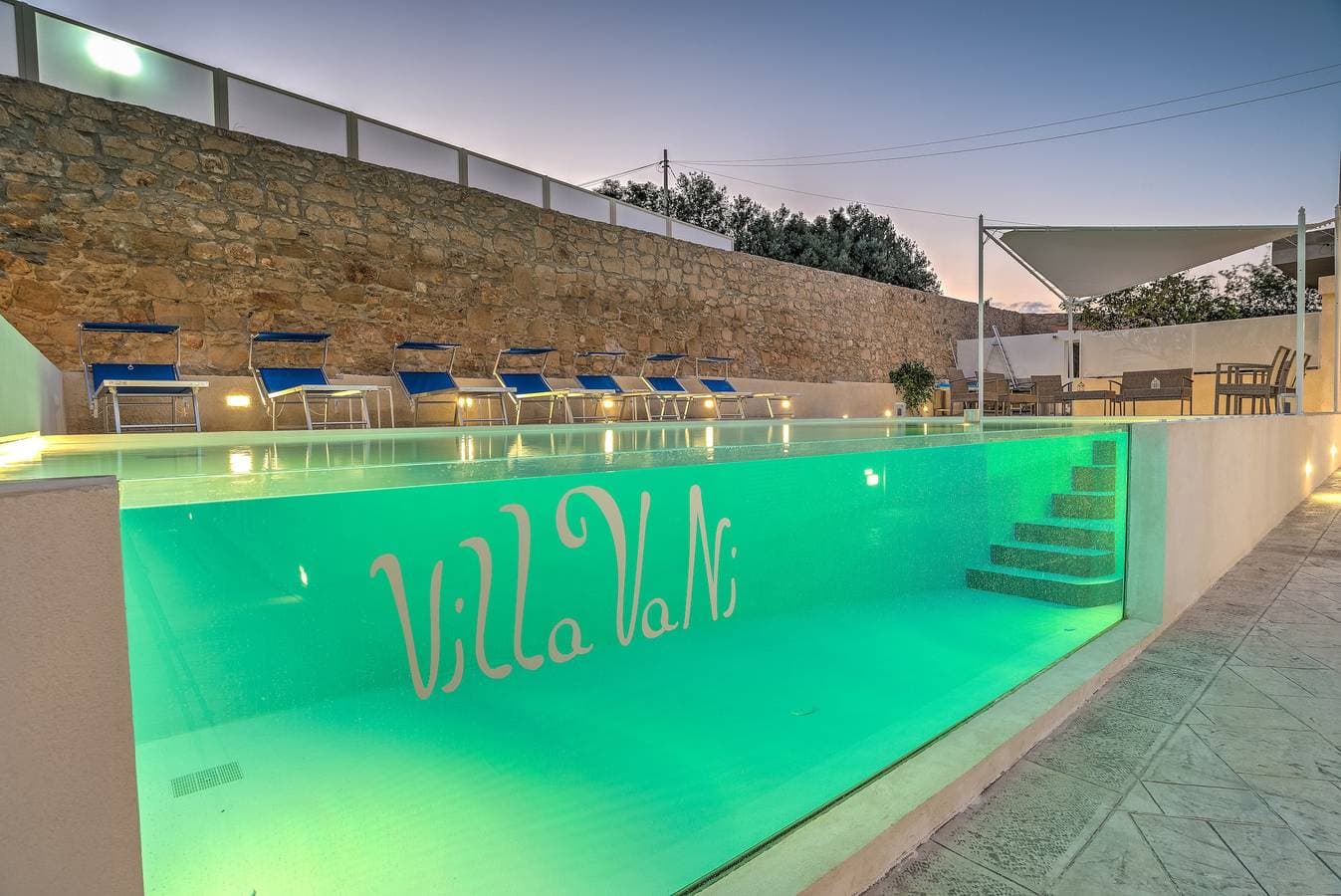 Foto 3 von 29: Ferienwohnung "Villa Vani - Appartamento 1" mit Meerblick, Pool, Terrasse & Wi-Fi