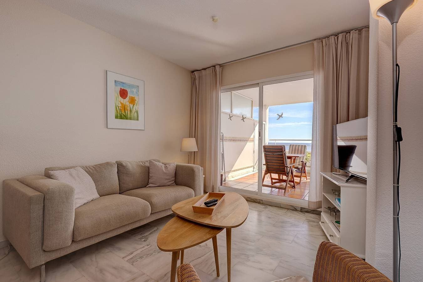 Foto 8 von 26: Ferienwohnung "Boulevard 302" in Strandnähe mit Meerblick und Pool