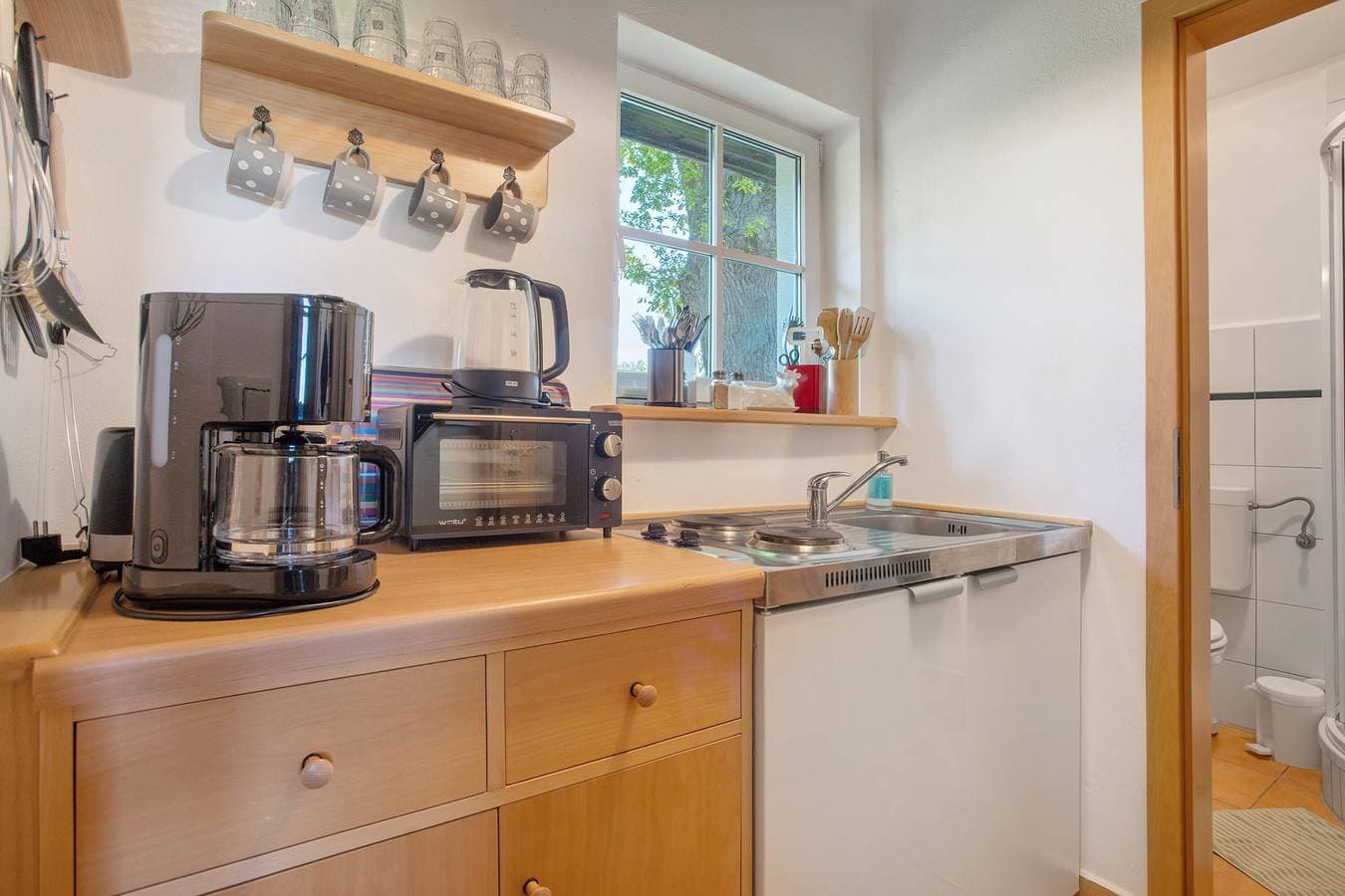 Foto 11 von 31: Ferienhaus 'Kitzklause' mit privater Terrasse, Gemeinschaftsgarten und Wi-Fi