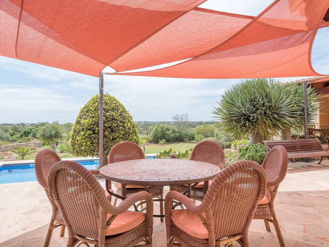 Foto 3 von 26: Traumhafte Finca mit Pool & Aussicht – Finca Ses Mires