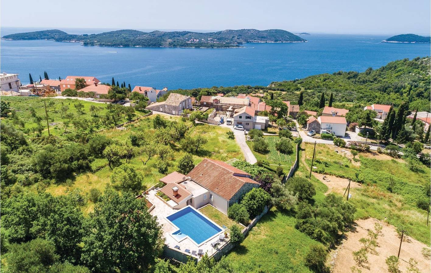 Apartment mit Meerblick, Pool, Terrasse und Parkplatz – 600 m vom Strand entfernt 1
