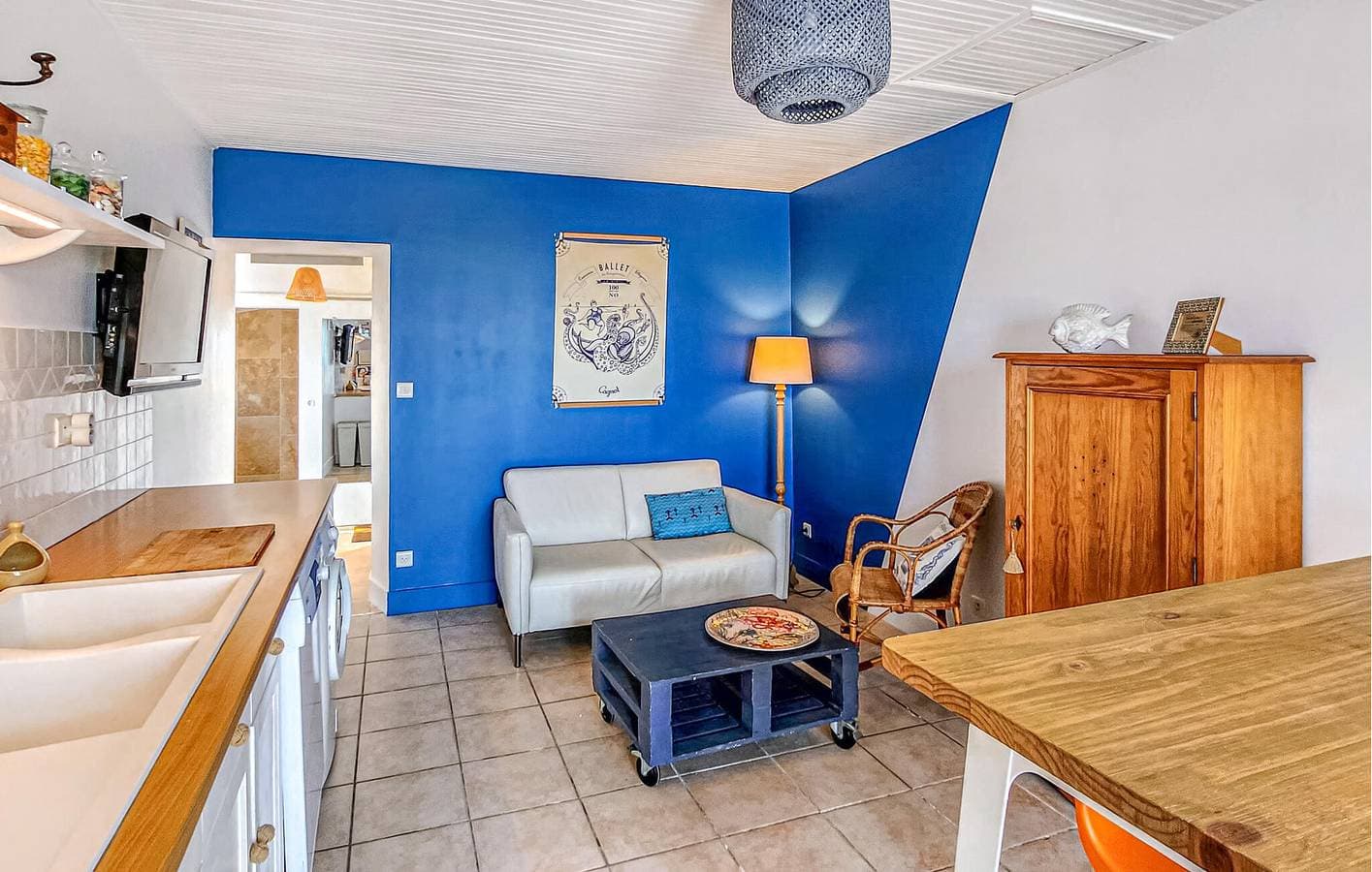 Foto 3 von 25: Appartement mit Meerblick, Parkplatz und Internet