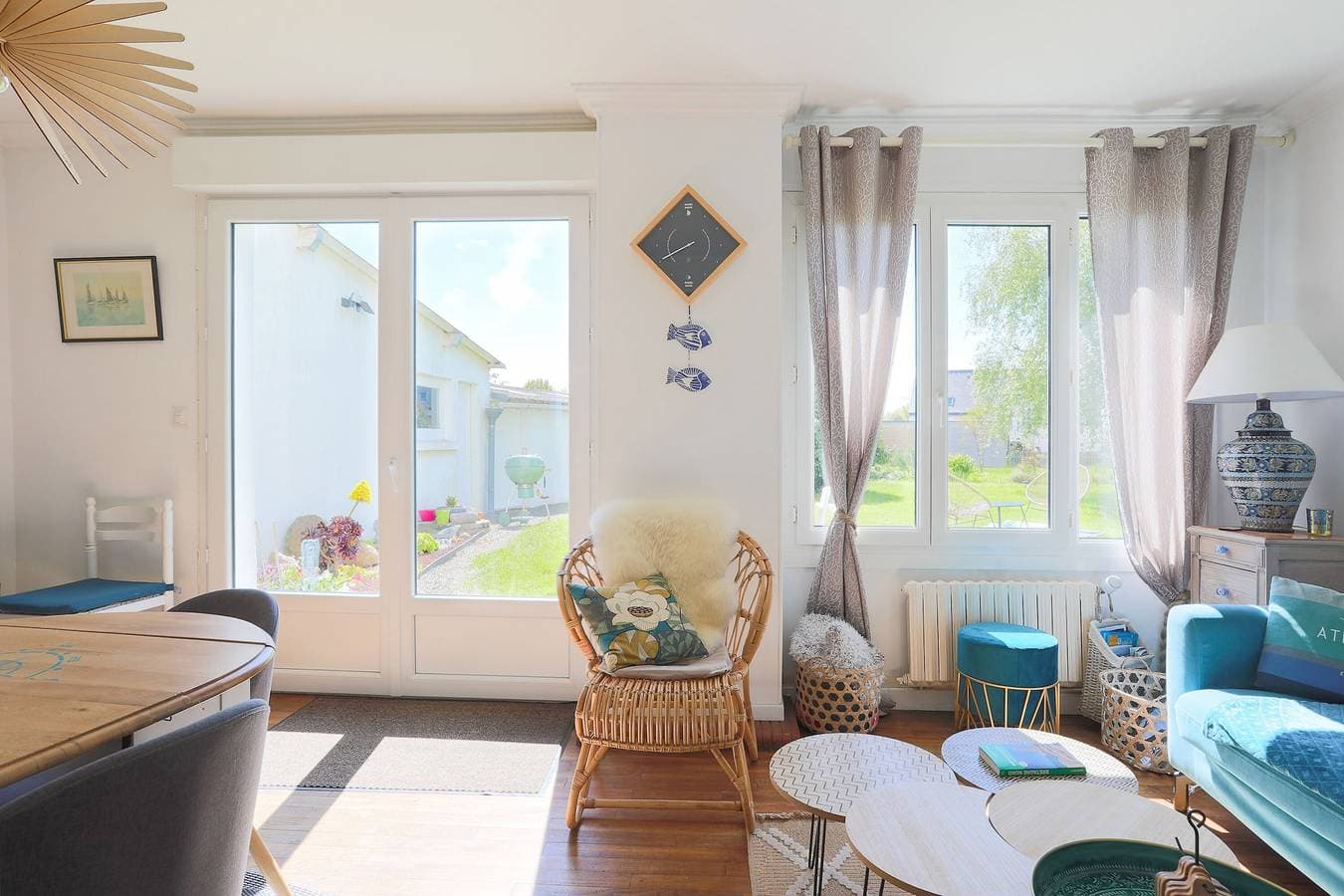 Foto 3 von 25: Ferienhaus 'Maison De Vacances Proche Mer' mit privater Terrasse, privatem Garten und WLAN